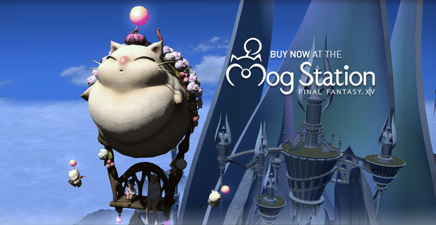 FFXIV: Fat Moogle Two-Seater Flying Mount Now Available! 
